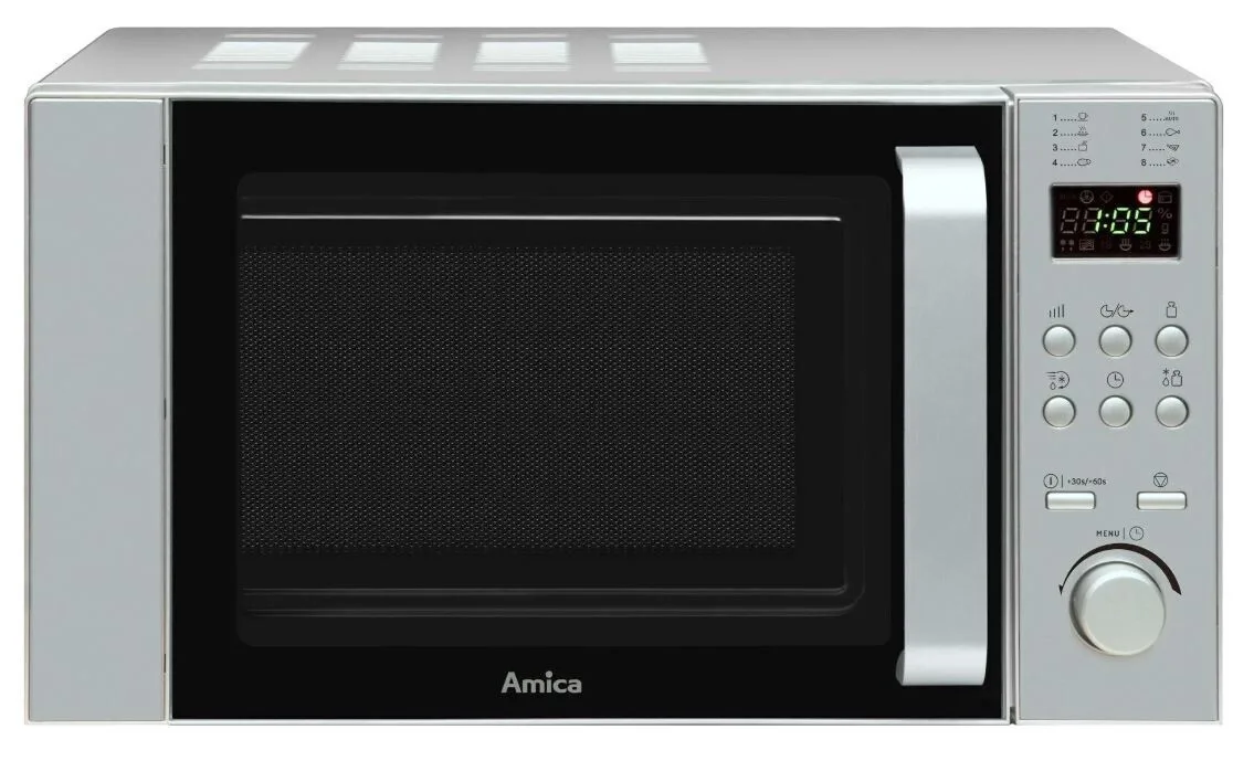 20240422091903_amica_amgf20e2i_fournos_mikrokymaton_me_grill_20lt_inox Amica AMGF20E2I Φούρνος Μικροκυμάτων με Grill 20lt Inox - Image 1