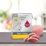 Platinum Pet Food & Care Menu Υγρή Τροφή Σκύλων με Πάπια και Γαλοπούλα 375gr pla0017