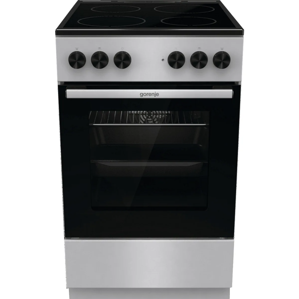 Gorenje GEC5A61SG Κουζίνα 70lt με Κεραμικές Εστίες Π50εκ. Inox - Image 1