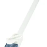 LogiLink U/UTP Cat.6a Καλώδιο Δικτύου Ethernet 0.25m Λευκό 1τμχ CP3011U