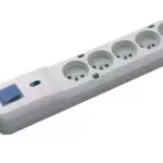 Lestar Lf-530wa Πολύπριζο 5 Θέσεων με Καλώδιο 5m Γκρι 1966000361
