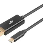 TB Print USB 2.0 Cable USB-C male - DisplayPort Μαύρο 2m AKTBXVDUSBCDP2B