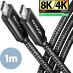 Axagon USB 2.0 Cable USB-C male - USB-C 240W Μαύρο 1m (BUCM4X-CM10AB)