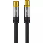 Goobay Καλώδιο Ομοαξονικό Coaxial female / Coaxial male - Coaxial female 2m 70367 1τμχ