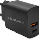 Qoltec Φορτιστής Χωρίς Καλώδιο GaN 30W Μαύρος (52377)