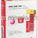 TB Print Συμβατό Μελάνι Εκτυπωτή InkJet Canon 10ml Ματζέντα 1τμχ TBCCLI521MA