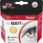 TB Print Συμβατό Μελάνι Εκτυπωτή InkJet Canon Ματζέντα 1τμχ TBC-CLI571XLM