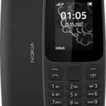 Nokia 105 (2019) Dual SIM Κινητό με Κουμπιά (Ελληνικό Μενού) Μαύρο