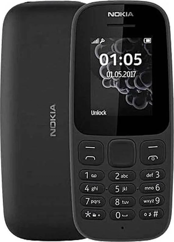 20240426121313_nokia_105_2019_dual_sim_kinito_me_koumpia_elliniko_menou_mayro Nokia 105 (2019) Dual SIM Κινητό με Κουμπιά (Ελληνικό Μενού) Μαύρο - Image 1