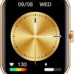 Garett GRC Classic Smartwatch με Παλμογράφο (Ροζ Χρυσό)