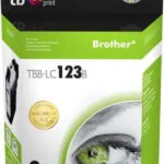 TB Print Συμβατό Μελάνι Εκτυπωτή InkJet Brother LC123B Μαύρο 1τμχ TBB-LC123B