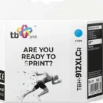 TB Print Συμβατό Μελάνι Εκτυπωτή InkJet HP 825 Σελίδων 10.5ml Κυανό 1τμχ TBH-912XLCR