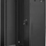 Lanberg Επιτοίχια Καμπίνα Rack 18U Γκρι WF01-6418-10B