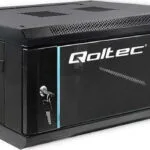 Qoltec Επιτοίχια Καμπίνα Rack 4U Μαύρο 54461