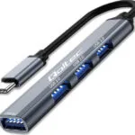 Qoltec USB 3.0 Hub 3 Θυρών με σύνδεση USB-C (53792)