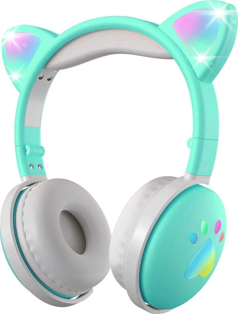 20240426160801_mozos_kid_dog_helmets_asyrmata_bluetooth_on_ear_paidika_akoustika_me_15_ores_leitourgias_prasina Mozos Kid Dog Helmets Ασύρματα Bluetooth Παιδικά On Ear Ακουστικά με 15 ώρες Λειτουργίας Πράσινα - Image 1
