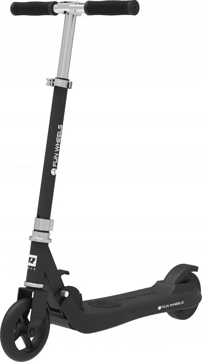 Rebel Fun Wheels ZAB0031BC Ηλεκτρικό Παιδικό Πατίνι με 12km/h Max Ταχύτητα και 6km Αυτονομία σε Μαύρο Χρώμα - Image 1