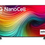 LG Smart Τηλεόραση 55" 4K UHD LED NanoCell AI NANO82 HDR (2024) 55NANO82T3B