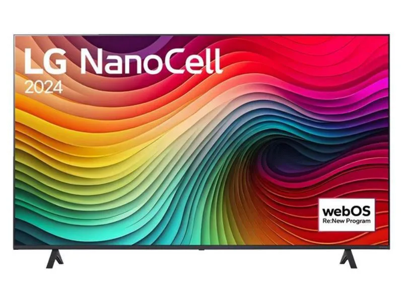 LG Smart Τηλεόραση 55" 4K UHD LED NanoCell AI NANO82 HDR (2024) 55NANO82T3B - Image 1