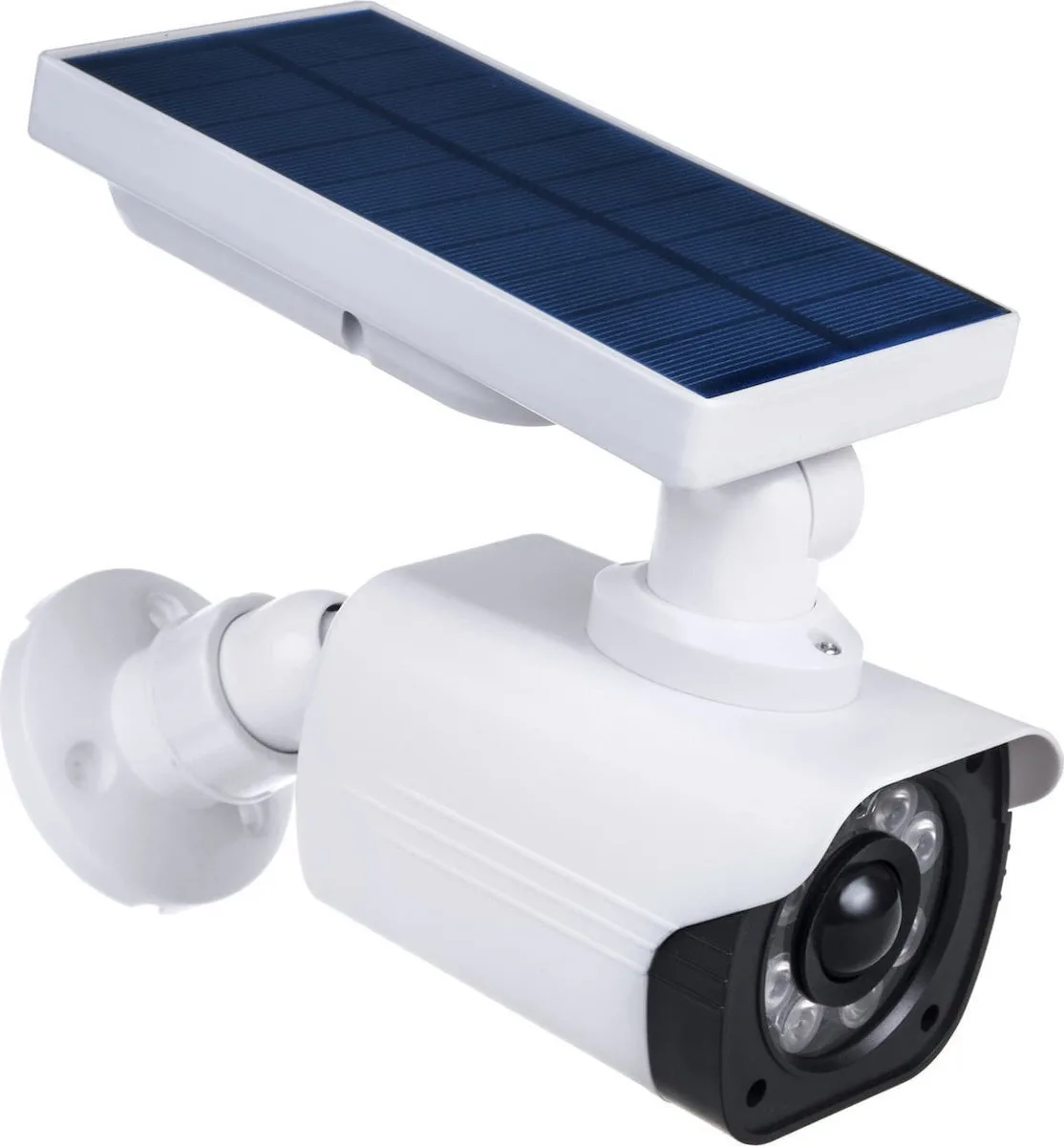 CE ‘RI Ηλιακό Φωτιστικό 5W 800lm Κόκκινο με Αισθητήρα Κίνησης και Φωτοκύτταρο IP66 85x85x125εκ. SOL1800S - Image 1