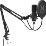 Krux Edis 1000 Σετ Μικρόφωνο USB Shock Mounted για Κινητό