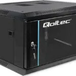 Qoltec Επιτοίχια Καμπίνα Rack 6U Μαύρο 54465