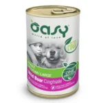 Oasy Υγρή Τροφή για Ενήλικες Γάτες σε Κονσέρβα με Κρέας 400gr OA-574