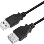 LogiLink USB 2.0 Cable USB-A male - Magnetic Μαύρο 5m CU0012B