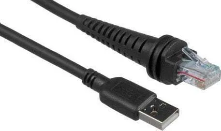 Honeywell Usb Cable Honeywell Cbl-500-300-s00-03 Parallel Cable Black 3 M Usb2.0-a Rj-45 - Image 1