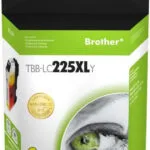 TB Print Συμβατό Μελάνι Εκτυπωτή InkJet Brother LC225XL Κίτρινο 1τμχ TBB-LC225XLY
