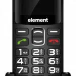 Sencor Element P012S Dual SIM Κινητό με Μεγάλα Κουμπιά Μαύρο