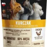 Pet Republic Υγρή Τροφή για Ενήλικες Γάτες σε Φακελάκι με Κοτόπουλο και Πουλερικά Διαίτης, χωρίς Γλουτένη 100gr VAT019622