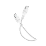 Cellular Line USB 2.0 Cable USB-C male - USB-C Λευκό 0.6m (USBDATA06USBC2CW)