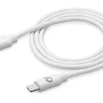 Cellular Line to USB-C to Lightning Cable Λευκό 1.2m (USBDATAC2LMFI1MW)
