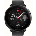 Polar Vantage V3 Aluminium 47mm Αδιάβροχο Smartwatch με Παλμογράφο (S/L Black Rubber Strap)