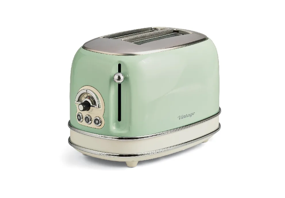 20240508142836_ariete_vintage_0155_14_00c015514ar0_fryganiera_2_theseon_810w_prasini Ariete Vintage 00C015514AR0 Φρυγανιέρα 2 Θέσεων 810W Πράσινη - Image 1
