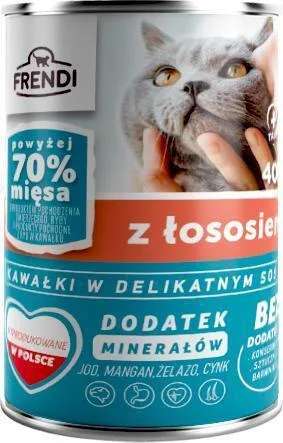 Pet Republic Υγρή Τροφή για Γάτες σε Κονσέρβα με Σολομό και Ψάρια Διαίτης 400gr VAT019177 - Image 1