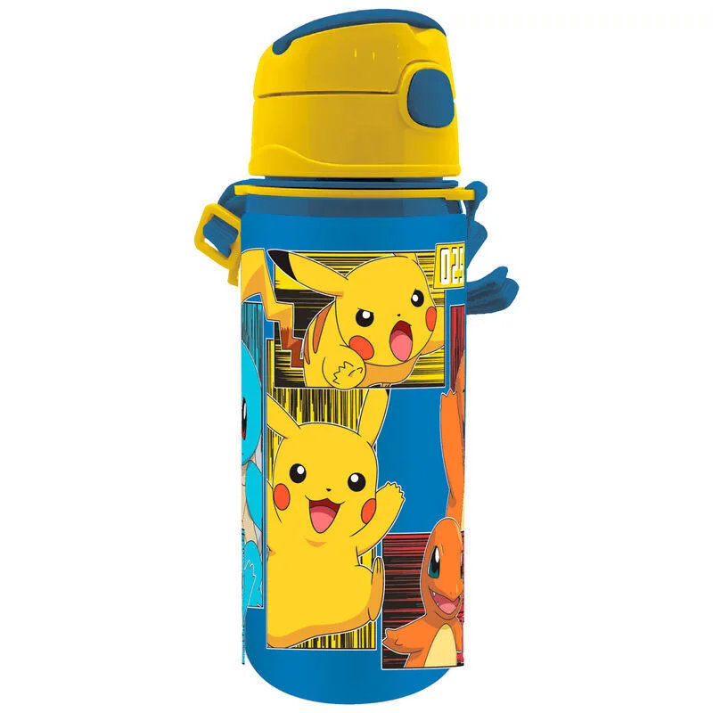 20240510100108_kids_licensing_paidiko_pagouri_alouminiou_600ml Kids Licensing Παιδικό Παγούρι Αλουμινίου με Καλαμάκι 600ml (Διάφορα Σχέδια/Χρώματα) Pokemon - Image 1