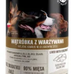 Pet Republic Υγρή Τροφή Σκύλου με Συκώτι και Λαχανικά 1250γρ.