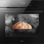 Amica X-Type Steam Φούρνος άνω Πάγκου 77lt Π59.5εκ. Μαύρος