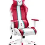 Diablo X-One 2.0 Normal Size Καρέκλα Gaming Δερματίνης με Ρυθμιζόμενα Μπράτσα Candy Rose