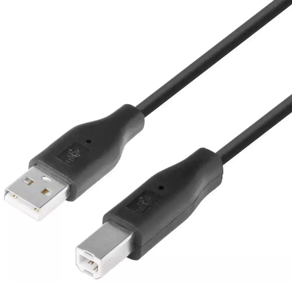 TB Touch USB 2.0 Cable USB-A male - USB-B male Μαύρο AKTBXKU1PABW18B - Image 1