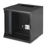 Digitus Επιτοίχια Καμπίνα Rack 32.5x31.5x30cm Μαύρο DN-49101