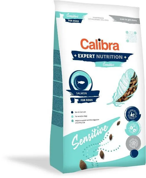 Calibra Sensitive 12kg Ξηρά Τροφή Σκύλων με Σολομό και Πουλερικά - Image 1