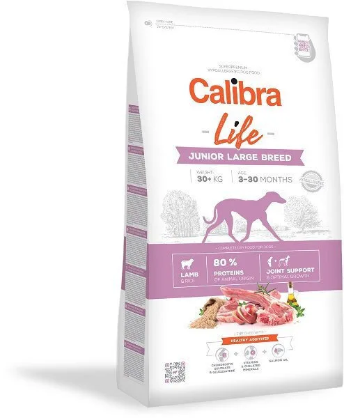 Calibra Junior 12kg Ξηρά Τροφή χωρίς Σιτηρά για Κουτάβια Μεγαλόσωμων Φυλών με Αρνί - Image 1