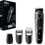 Braun Series 3 Επαναφορτιζόμενη Κουρευτική Μηχανή Μαύρη BT3440