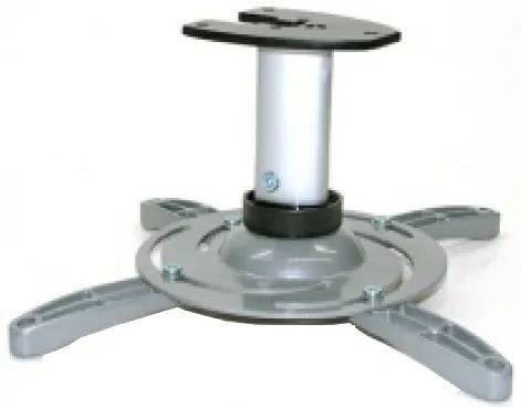 Art Βάση Projector Τοίχου RAMARTP101SREBRNY με Μέγιστο Φορτίο 15kg Ασημί - Image 1