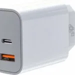 TB Print Φορτιστής Χωρίς Καλώδιο με Θύρα USB-A και Θύρα USB-C 20W Power Delivery Λευκός (AZTBXUL2USB3ACW)