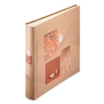 HAMA Άλμπουμ Jumbo Singo Ii για 400 Φωτογραφίες Διαστάσεων 10x15εκ. Πορτοκαλί 00007629