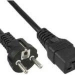 InLine IEC C19 - IEC C19 Cable 3m Μαύρο 16658A